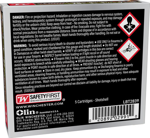 Winchester Ammo LBT2839 28-Gauge 3-inch Longbeard Shotgun Shells