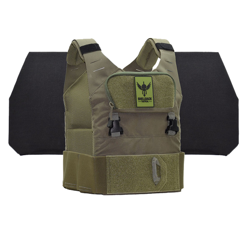 SHELLBACK TACTICAL STEALTH 2.0 LEVEL IV ARMOR KIT WITH MODEL 26605-2 CERAMIC PLATES