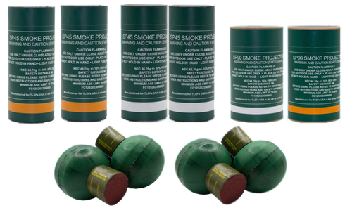 Color Smoke Battle Pack Grenade & Ball Grenade Bundle