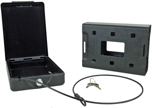 Bulldog Car Vault Handgun Safe – Key Entry Vehicle Gun Safe