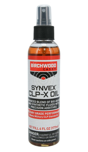 Birchwood Casey SynVex CLP-X Gun Lubricant and Cleaner Spray 6 oz