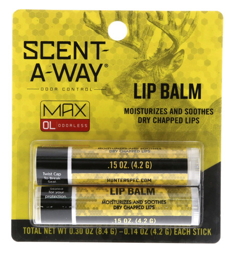 Hunters Specialties ScentAway Max Lip Balm 2-Pack