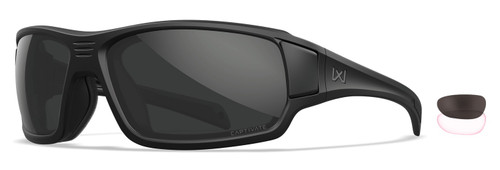 Wiley X Breach 2.5 Cap Tactical Eyewear Gray Clear Mirror