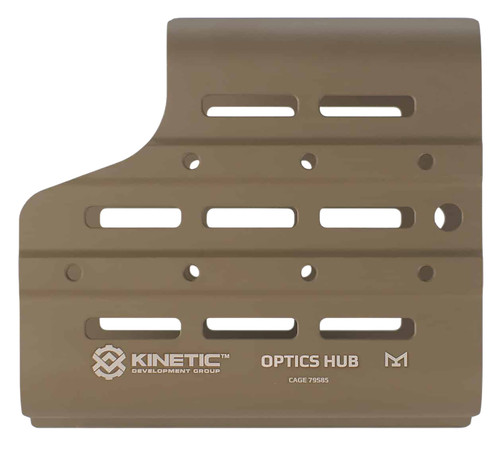 Kinetic Development Group KDG MSH5-110 Optics Hub Spotting Scope Case with Cerakote Finish and Aluminum Construction