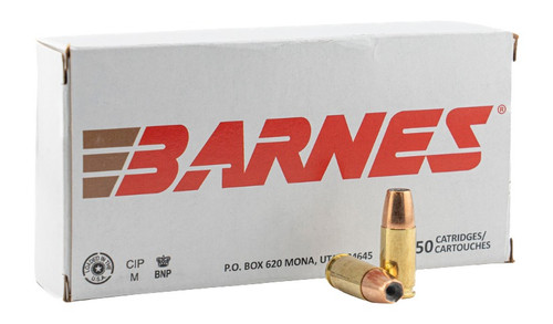 Barnes Bullets BRNS 32529 BD9MM4 9mm 124 Grain SJHP 20-Round Box