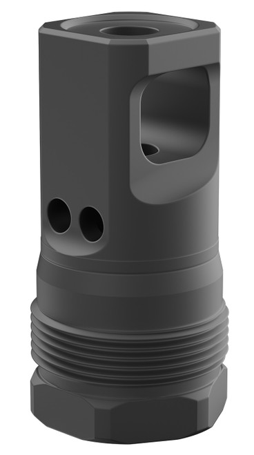 BREEK Plan B Echo Single Port Muzzle Brake 223 Caliber Ultra Compact Steel Nitride
