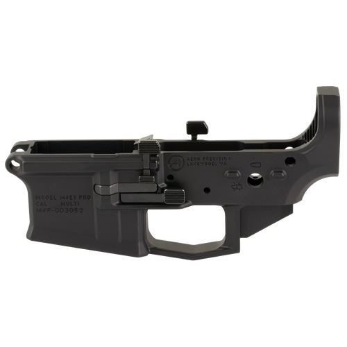 Aero Precision M4E1 PRO Stripped Lower Receiver – 5.56/.223 (Black)