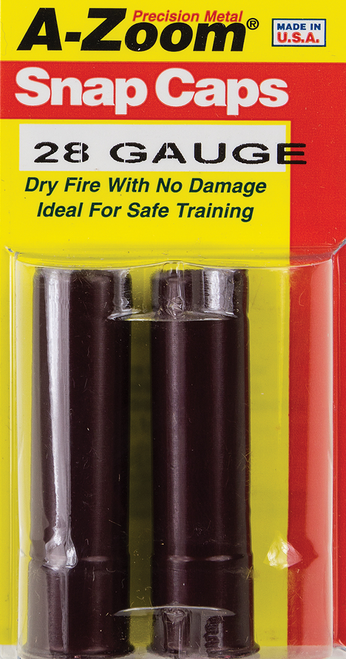 A-Zoom 28 Gauge Shotgun Snap Caps – 2 Pack