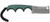 Columbia River Minimlist Cleaver 2.13 Inch Green Black Kitchen Knife