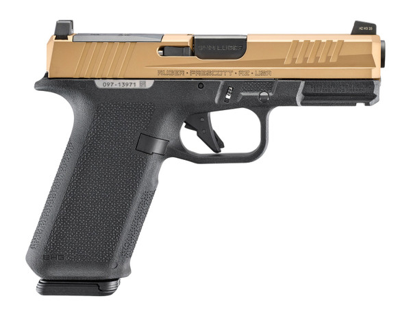 Ruger RXM 9mm Luger 4-Inch Striker-Fired Pistol with Magpul EHG, Optic-Ready Black Frame