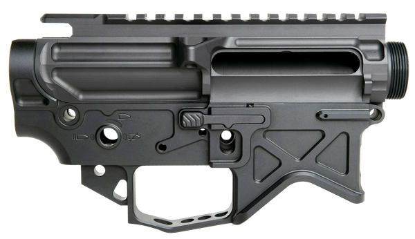 Battle Arms Authority Elite Ambidextrous AR15 Receiver Set – 7075-T6 Billet (Black Anodized)