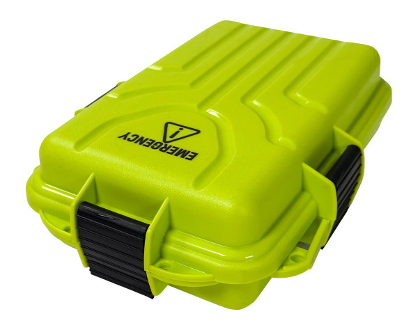 MTM Emergency Box 1 Yellow Green Storage Container