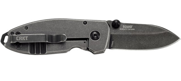 Columbia River Squid 2490KSC Black Folding Knife