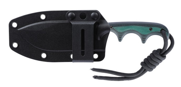 Columbia River Minimilist NSSMK Knife with Sheath 2.9 Inches Green/Black