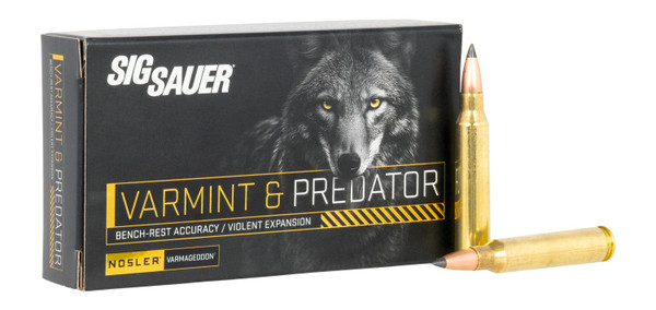 Sig Sauer Varmageddon 223 55-Grain 20-Round Ammunition