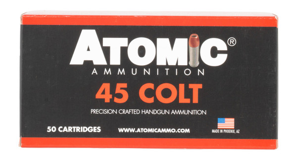 Atomic 45 Colt 250 Grain Hollow Point Ammunition 50-Round Box