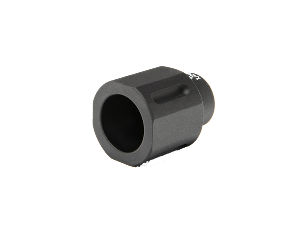 9mm 4 Flat Flash Can 1/2x28