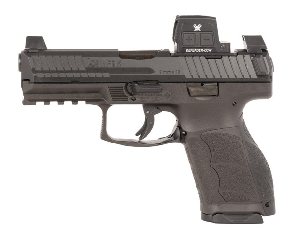 HK VP9A1K 9mm Compact Pistol with 4-Inch Barrel and Optic-Ready Slide