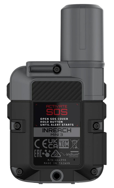 Garmin inReach Mini 3 Satellite Communicator with Touchscreen