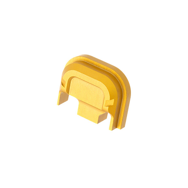 Tyrant CNC Glock Slide Cover Plate Aluminum Chevon Design