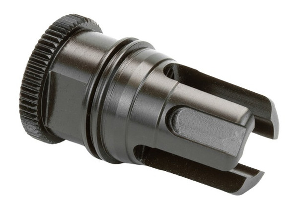 Griffin Armament DLFH30C141LH DualLok MS Flash Hider 30 Caliber 14x1 Left-Hand Thread