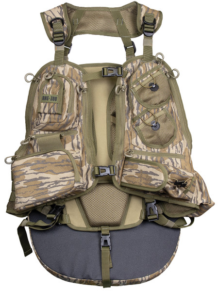 Moultrie KHT0223 Run N Gun Turkey Vest Mossy Oak 300 Mossy Oak