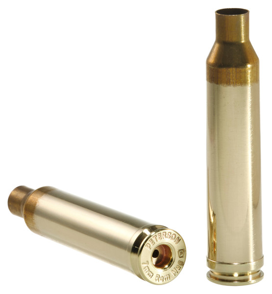 Peterson Cartridge 40045-R 7mm Rem Mag Match-Grade Brass Rifle Casings 50/10