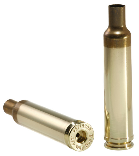 Peterson Cartridge 40064-R 270 WBY Match-Grade Brass Rifle Casings
