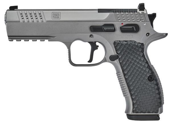 Sar USA SAR7/24SPT 9mm Full Size Pistol with 4.4 Inch Barrel and Optic-Ready Slide