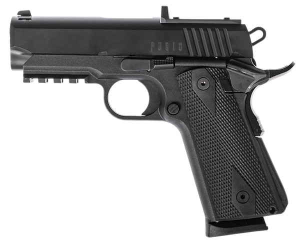 Tanfoglio Pugio TF-PUGIO-9OR 9mm Luger 3.54-inch SAO Pistol with Optic Ready Slide