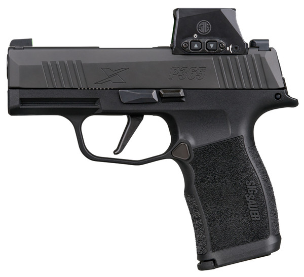 Sig Sauer SIG 365X 9mm Pistol with ROMEO-X Reflex Sight and 12-Round Magazines
