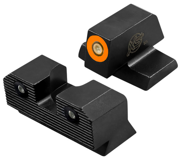 XS Sights R3D 2.0 Smith & Wesson Night Sights for Bodyguard 2.0 with Tritium Front and Orange Dot