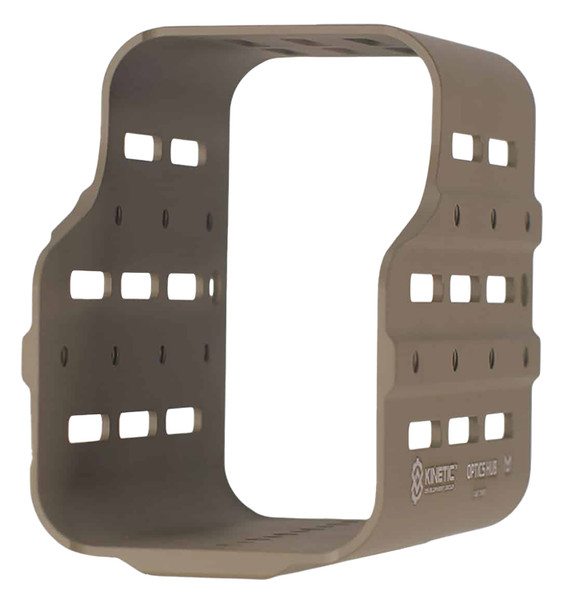 Kinetic Development Group KDG MSH5-110 Optics Hub Spotting Scope Case with Cerakote Finish and Aluminum Construction