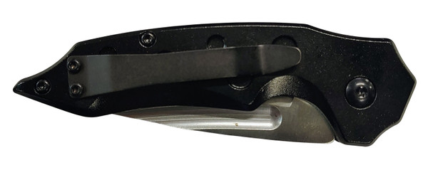 XCaliber Knife Company Switch Blade Folding Knife with 2.41-Inch D2 Steel Drop Point Blade and Aluminum Handle