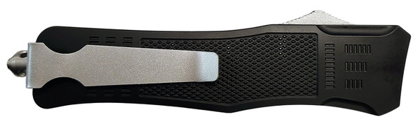 XCaliber Knife Company 45 ACP Large OTF Tanto Knife with 3.80-Inch 440C Stainless Steel Blade and Nylon Sheath