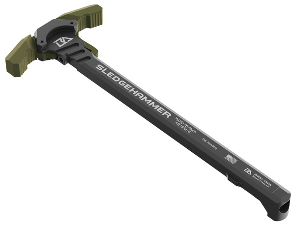 BREEK Sledgehammer AR-15 Charging Handle with Gas Ports and Serrated Latches