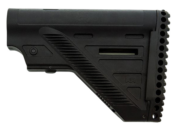 HK MR762 A4 Slimline Buttstock for AR-15/M16 with HK Logo
