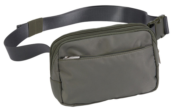 US PeaceKeeper Suburban Sidekick P27106 Compact EDC Bag in Green/Grey