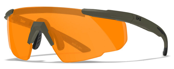 Wiley X Saber Advanced Shooting Glasses with Gray, Clear, Rust, and ODG Lenses