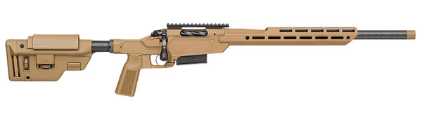 Springfield Armory Model 2020 Heatseeker 6.5 Creedmoor Bolt-Action Rifle with 20-inch Carbon Fiber Barrel and Brown Stock