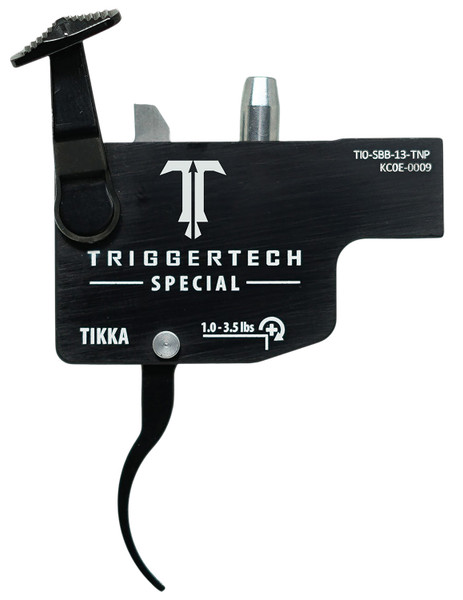 TriggerTech Diamond Tikka Right Hand Curved Trigger Lever Model TI0SBB13TNP
