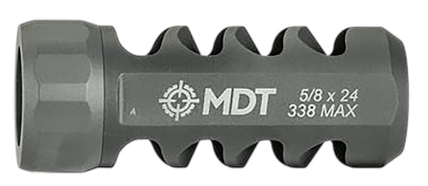 MDT Sporting Goods Inc Hunt Brake Magnum Titanium Muzzle Brake for 30Cal 5/8x24 Threads