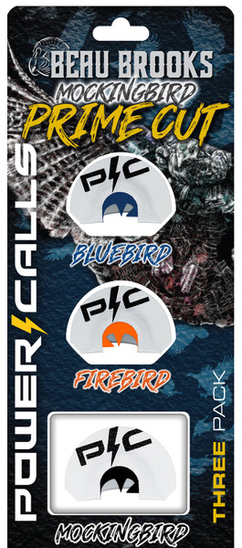 Higdon Decoys Powercall 24246 Beau Brooks Mockingbird Latex Diaphragm Calls 3 Pack