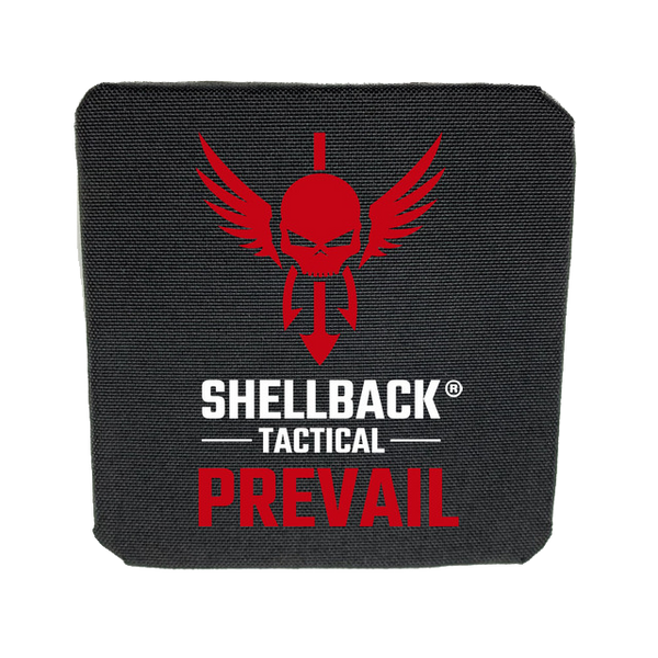 SHELLBACK TACTICAL PREVAIL SERIES 6 X 6 INCH STAND ALONE LEVEL IV HARD ARMOR SIDE PLATE MODEL 4S17