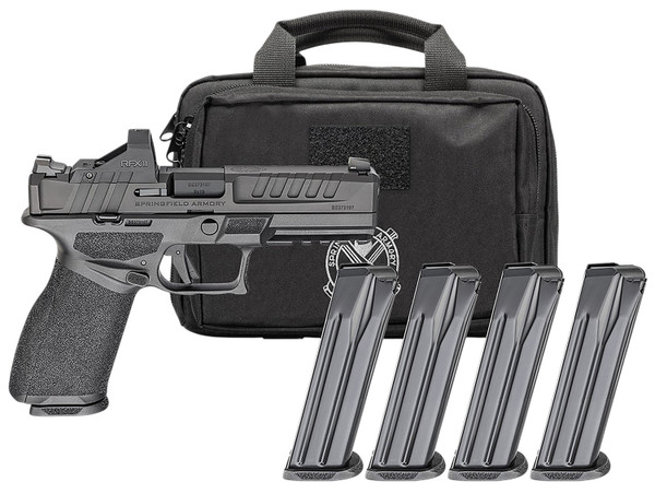 Springfield Armory Echelon Model EC9459BLCPAC 9mm Striker Fire Pistol with 4.5-inch Barrel and 10+1 Capacity