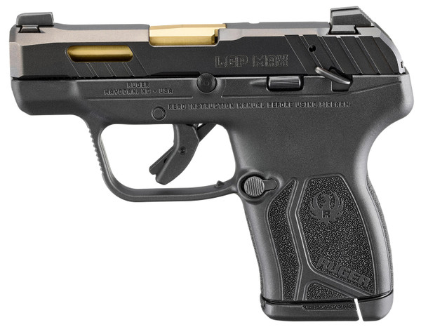 Ruger LCP Max .380 ACP 2.8-inch Barrel 10+1 Capacity Semi-Auto Pistol with Textured Grip and Serrated Slide