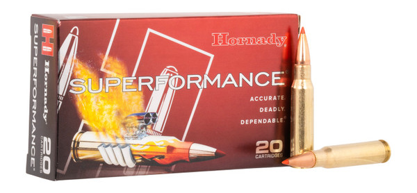 Hornady Superformance 308 Winchester 180 Grain Super Shock Tip Ammunition 20 Rounds