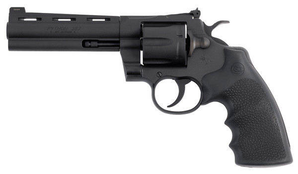 Colt Mfg Python Model Python BM5RNS 38 Special Revolver 5-inch Matte Blued Carbon Steel