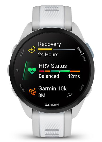 Garmin Forerunner 165 Music Gray & White GPS Running Watch