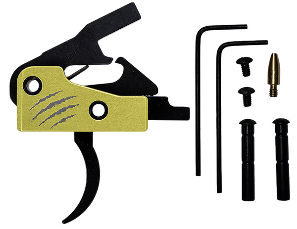 DPMS Panther Arms AR-101653 Panther Claw Drop-In Single Stage Curved Trigger